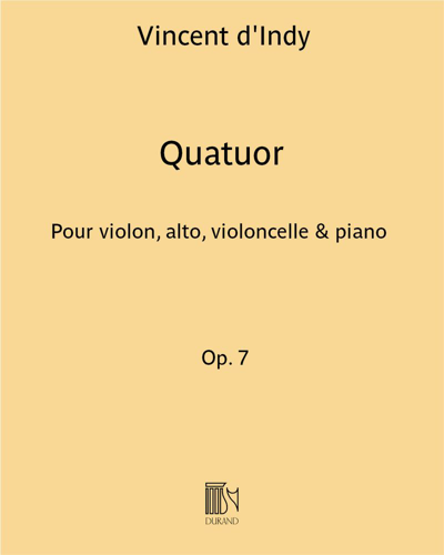 Quatuor Op. 7