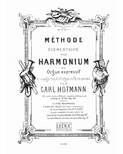 Elementary Method for Harmonium or Expressive Organ