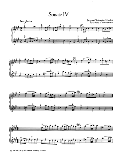 Six Sonatas, Vol. 2