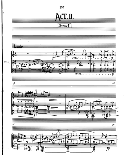 [Act 2] Opera Vocal Score