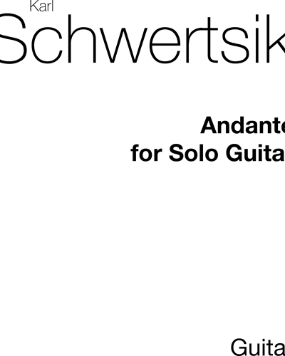 Andante for Guitar