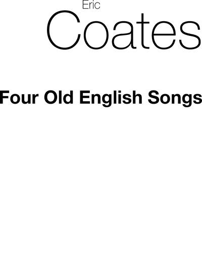 Four Old English Songs