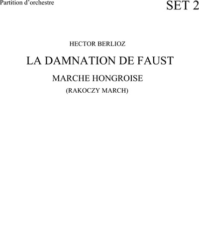 La Damnation De Faust (extrait)
