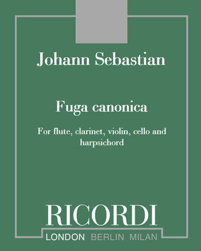 Fuga canonica, BWV 1079