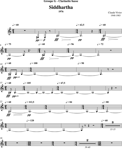 Bass Clarinet (G)
