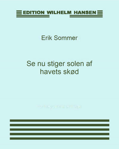 stiger solen af havets skød Sheet Music by Erik Sommer | nkoda | Check It Out in the nkoda App