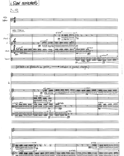 Full Score & Mezzo-soprano