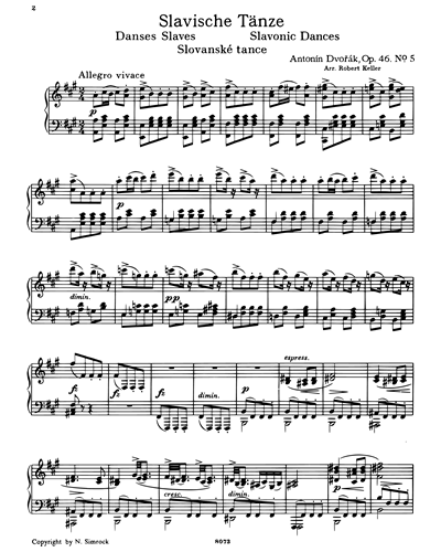 Slavonic Dances, op. 46 (Band 2)