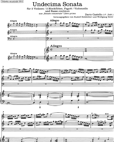 Sonata No. 11 in C Major