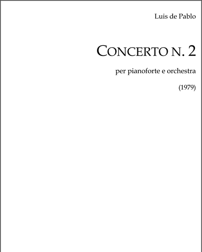 Piano Concerto No. 2