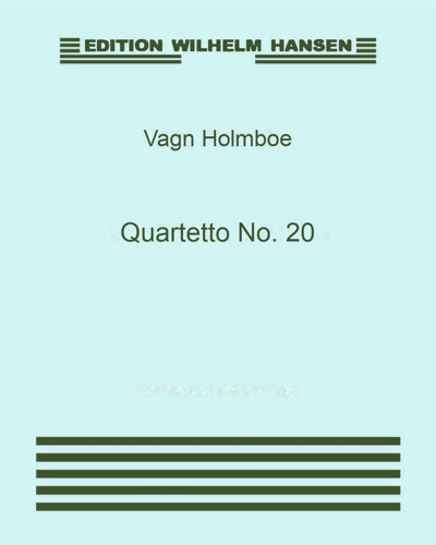 Quartetto No. 20