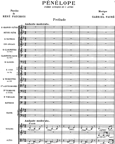 [Act 1] Opera Score