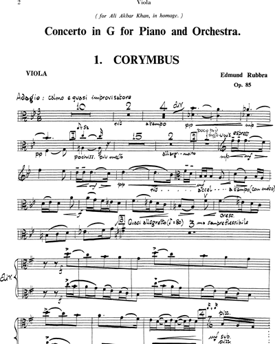 Piano Concerto op 85
