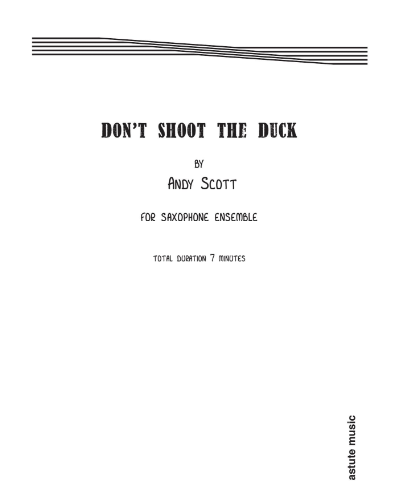 Don't Shoot the Duck