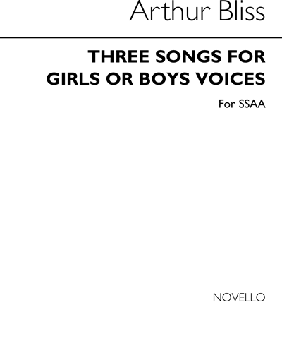 Three Songs for Girls' or Boys' Voices