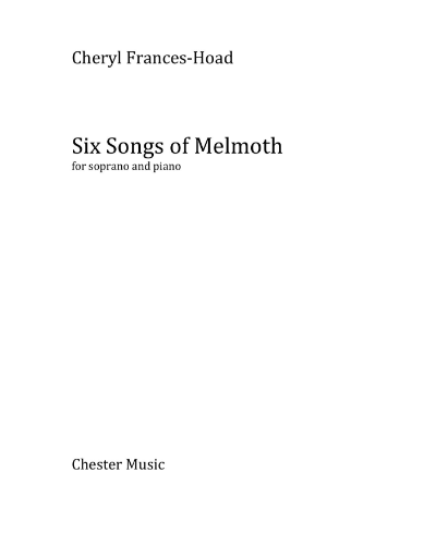 Six Songs of Melmoth