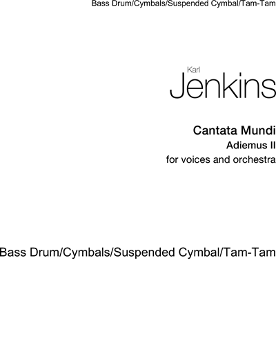 Bass Drum/Cymbals/Suspended Cymbal/Tam-Tam