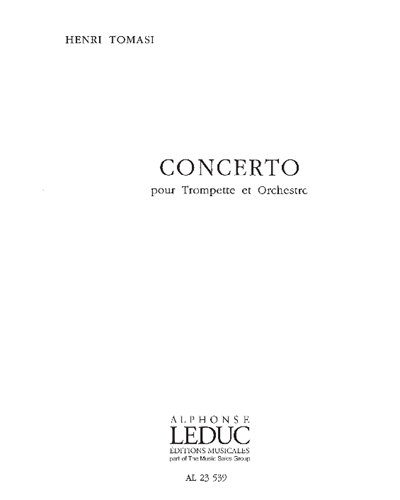 Concerto pour Trompette et Orchestre