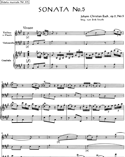 Sonata No.5 in A major, op. 2