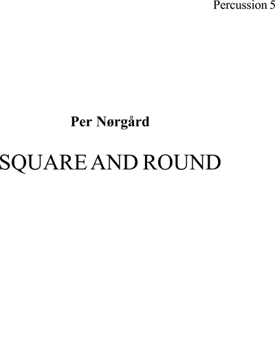 Square and Round