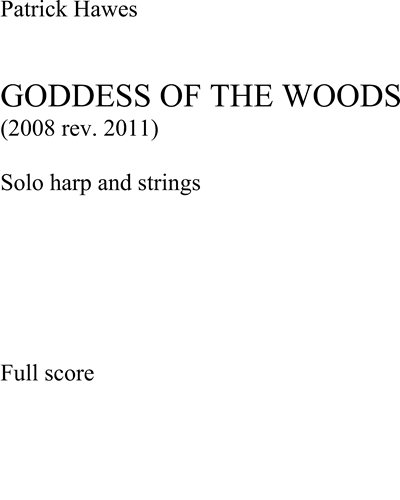 Goddess of the Woods [Revised 2011]