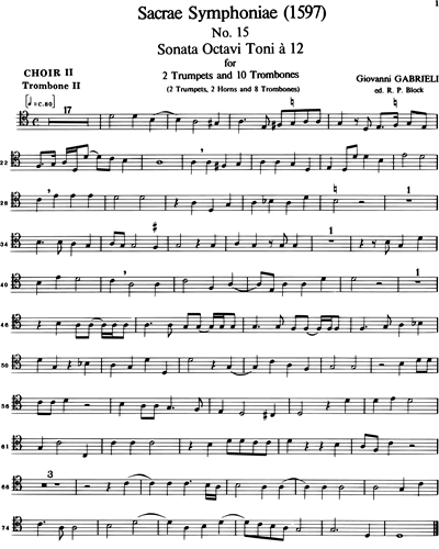 [Choir 2] Trombone 2