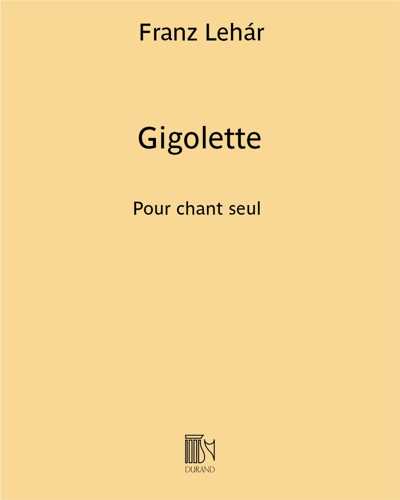 Gigolette (Fox-trot (from 'La danse des libellules'))