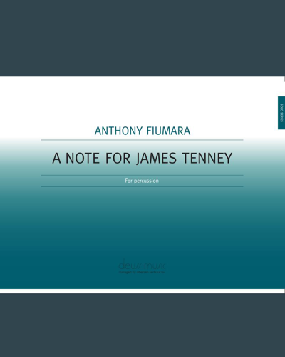 A Note For James Tenney