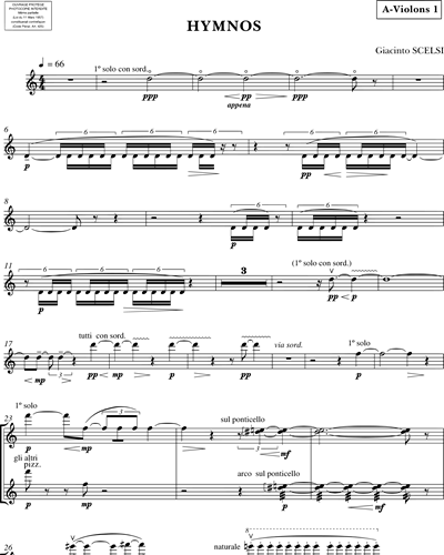 [Orchestra A] Violin 1