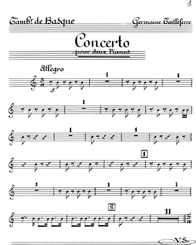 Concerto for Two Pianos