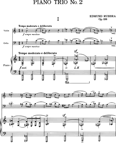 Piano Trio, op. 138 No. 2