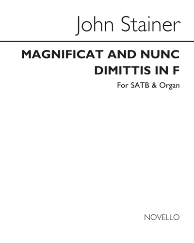 Magnificat and Nunc dimittis (in F)