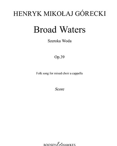 Broad Waters, op. 39