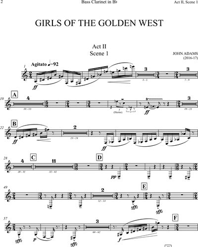 Bass Clarinet Part 2