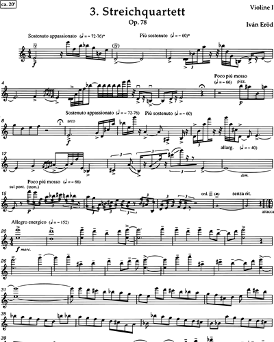 String Quartet No. 3, op. 78