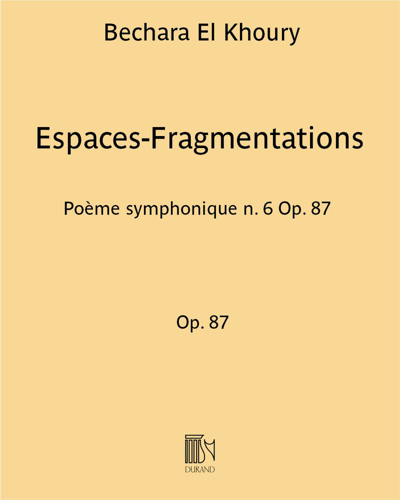 Espaces-Fragmentations