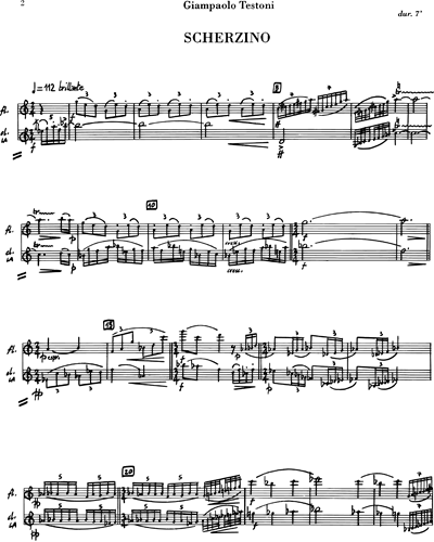 Scherzino Op. 5