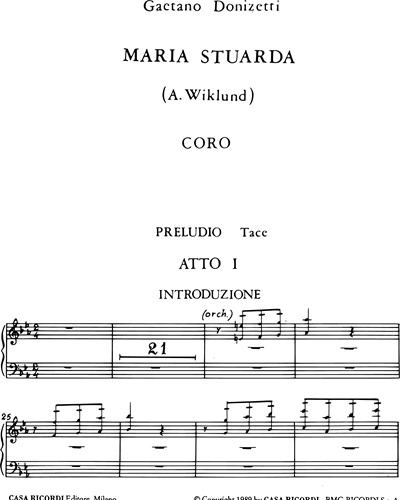 Maria Stuarda [Critical Edition]