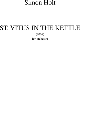St. Vitus in the Kettle