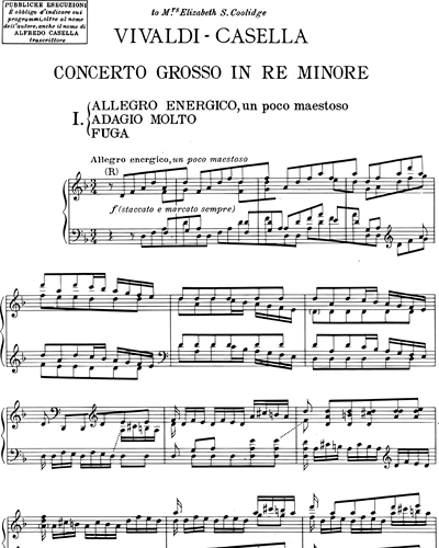 Concerto grosso in Re minore n. 2 (de "L'estro armonico")