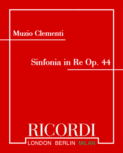 Sinfonia in Re Op. 44
