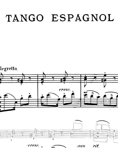 Tango Espagnol in A minor