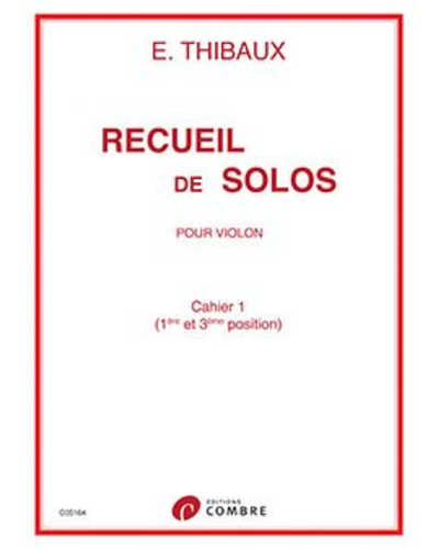 Solos d'Après les Maîtres, Volume 1