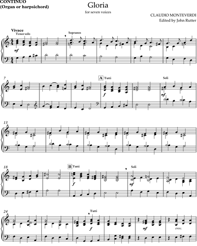 Organ/Harpsichord (Continuo)