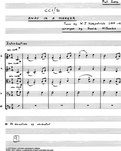 Full Score & Mixed Chorus