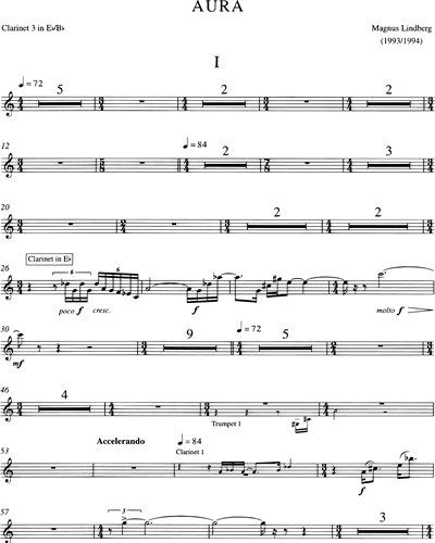 Clarinet in Eb 3/Clarinet in Bb