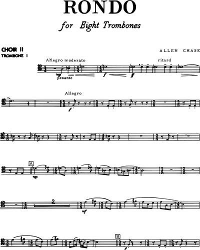 [Choir 2] Trombone 1