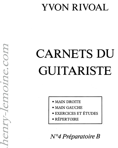 Carnets du Guitariste, Vol. 4