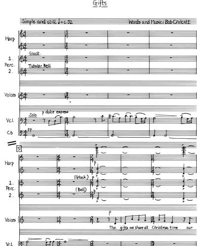 Full Score & Unison Chorus