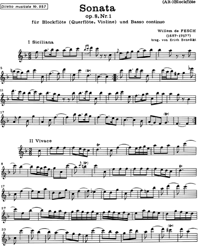 Sonata No. 1 in F Major, op. 8